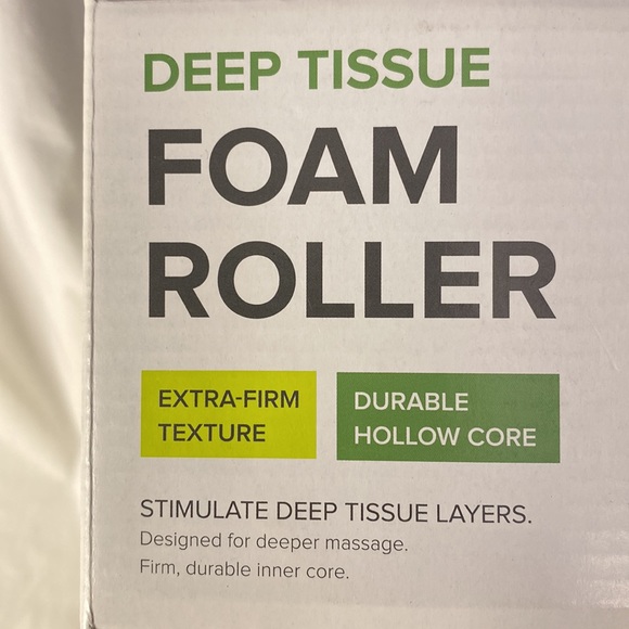 GAIAM Deep Tissue Foam Roller - 13” x 5.5” - Picture 3 of 8